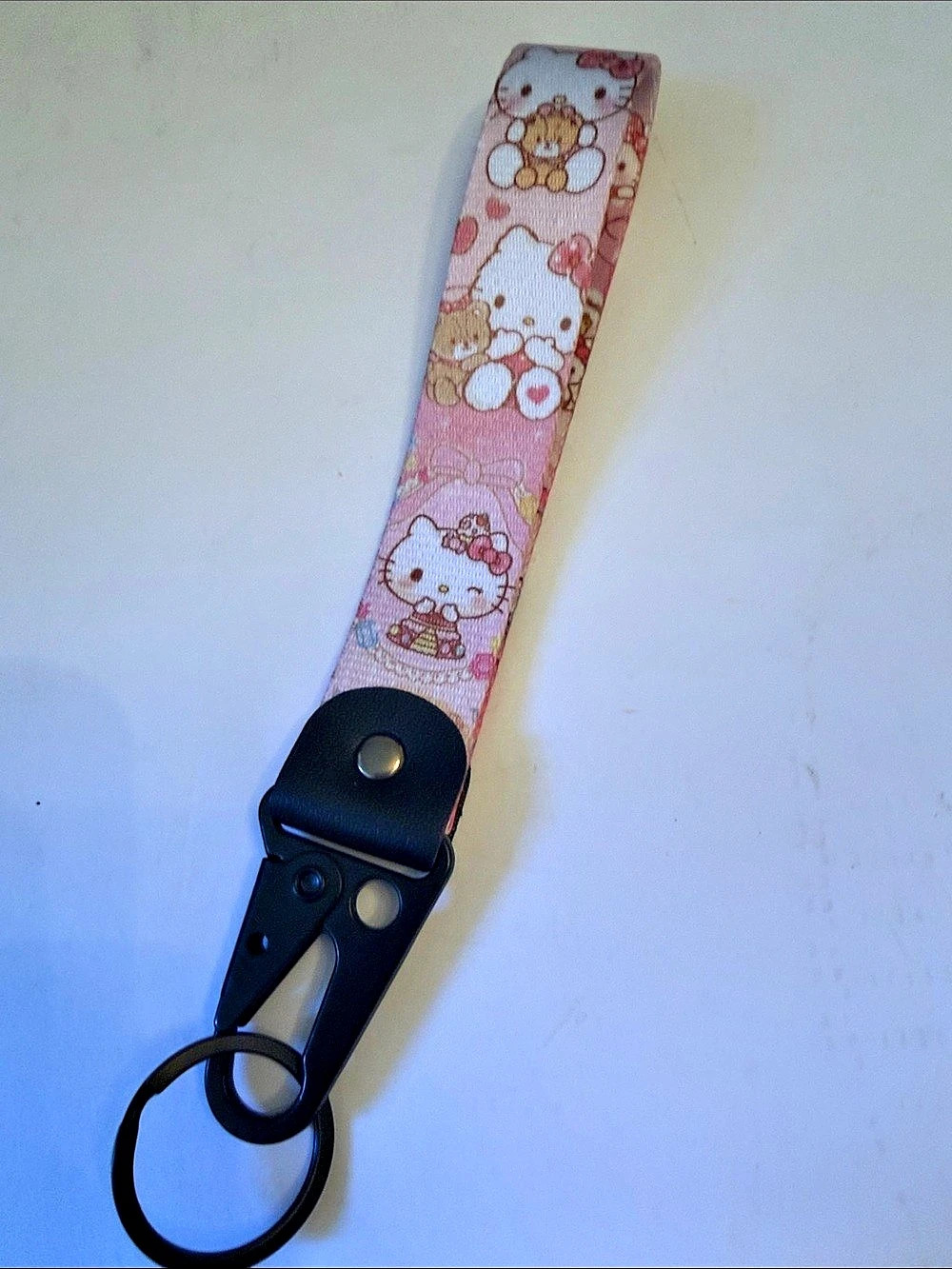 Sanrio Hello Kitty Pink Printed Key Strap